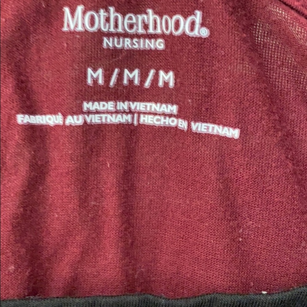 Motherhood maternity nursing top 3/4 sleeve